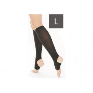 キュッとひきしめレッグシェイパー(黒・Lサイズ)