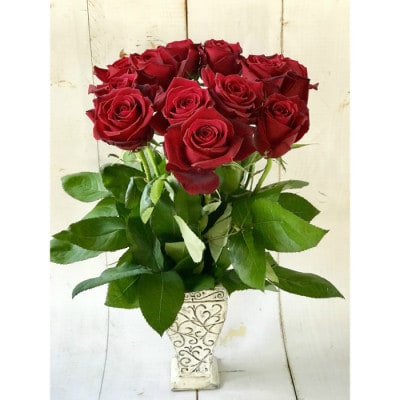 朝摘みローズブーケ(バラの切り花　10本)