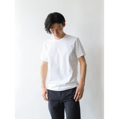 ホワイト Sサイズ メンズ 10Years 26ゲージ スムースコットン クルーネックTシャツ