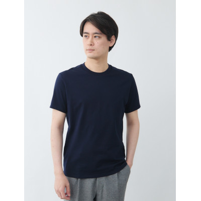 ネイビー Sサイズ メンズ 10Years 26ゲージ スムースコットン クルーネックTシャツ
