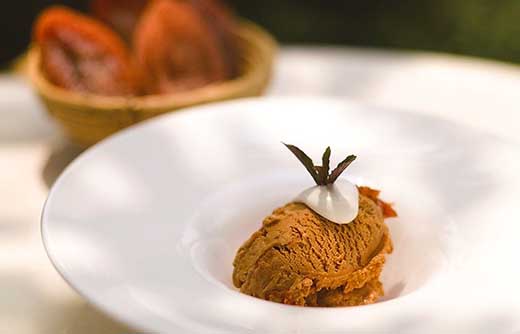 ラム酒に漬けた干柿のアイス　6個入り　南砺市特産の干柿を贅沢に使用《南砺の逸品》