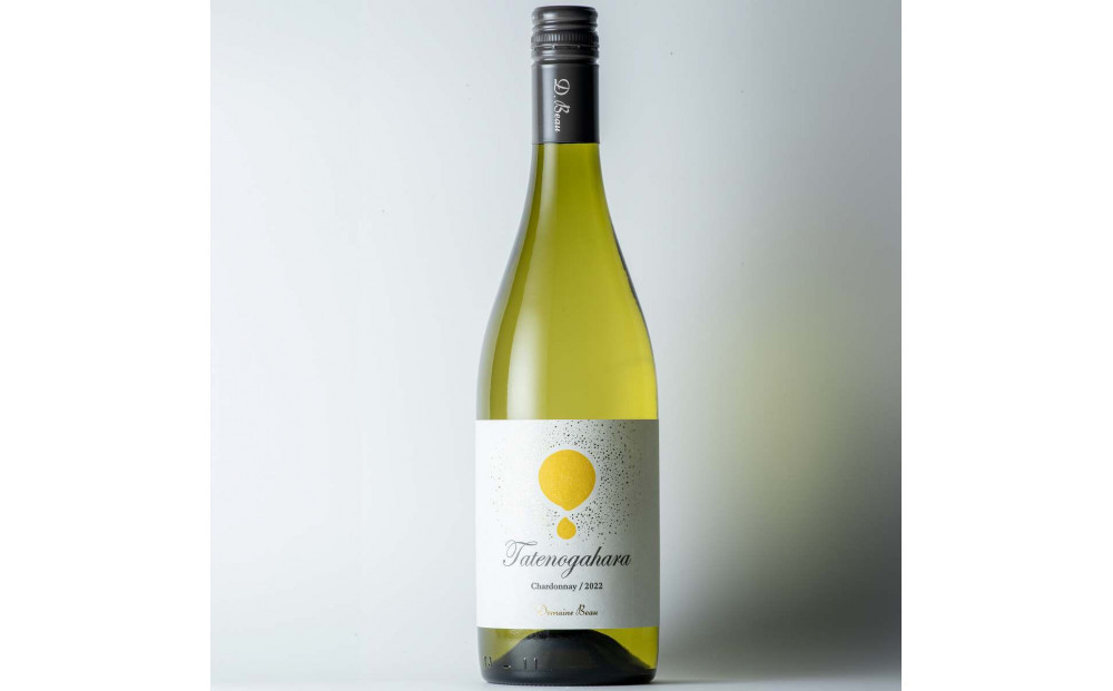 立野原 シャルドネ 2022 ワイナリー風景ポチ袋5枚セット付き