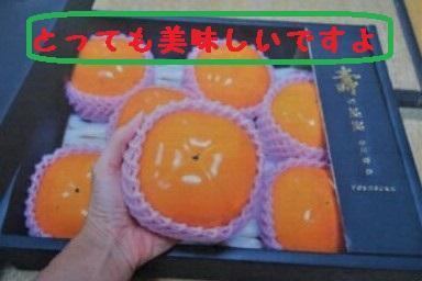 甘柿　太秋柿5L×7個入（2.5kg以上） 化粧大箱入り【2025年10月17日頃より発送】