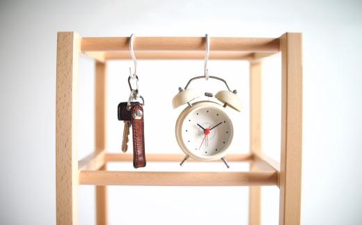 シンプル＆リーズナブルな天然木シューズラック「シューズラックスリム6段」　NA