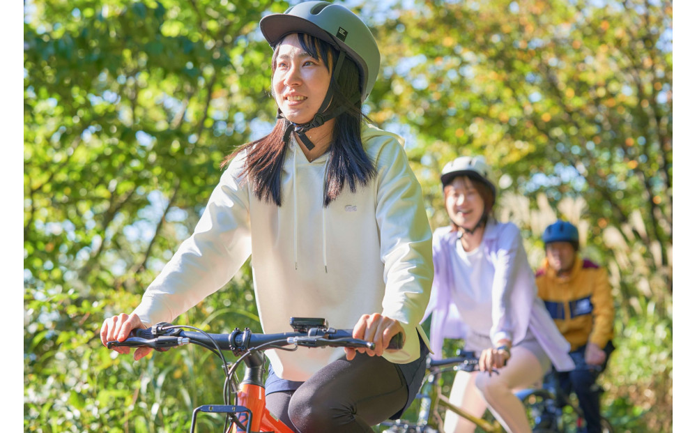 E-bikeで走る！ガイド付きサイクリングツアー ＜世界遺産五箇山サイクリング＞
