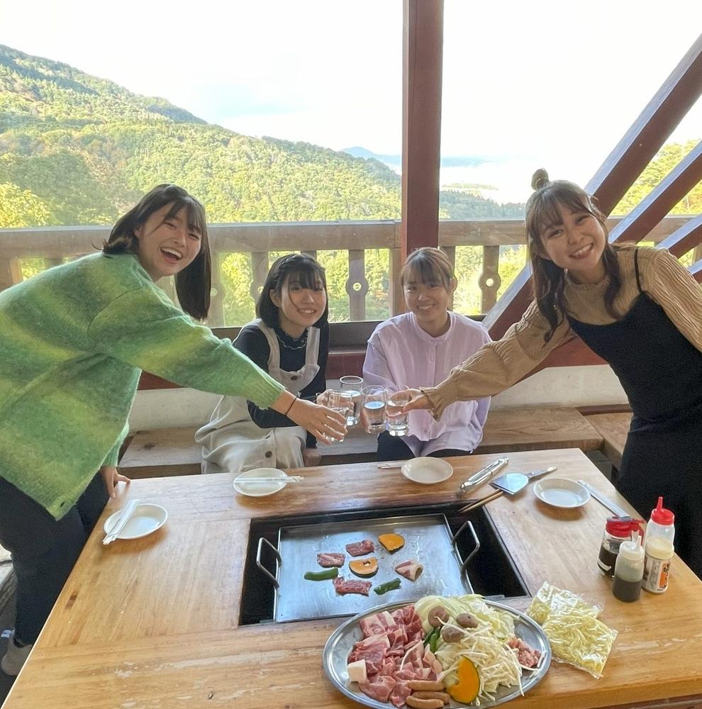 4人棟コテージ宿泊とBBQ食材付プラン