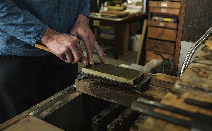 三四郎(R)彫刻刀10本セット　専用桐箱入り 10本セット