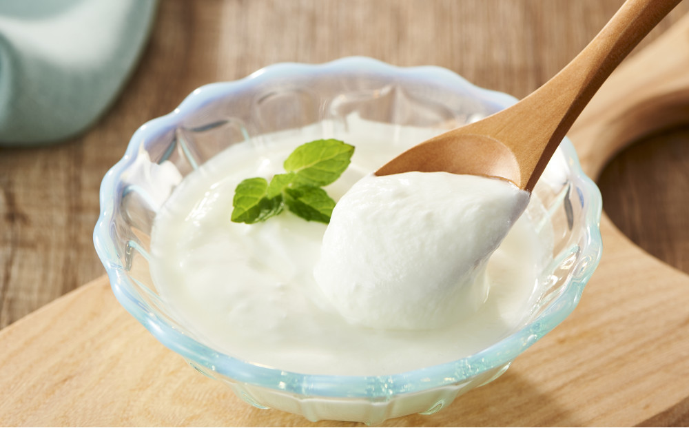 長時間醗酵＆長時間冷却でモッチり体験!!ななぴかりヨーグルト 無糖たっぷりセット