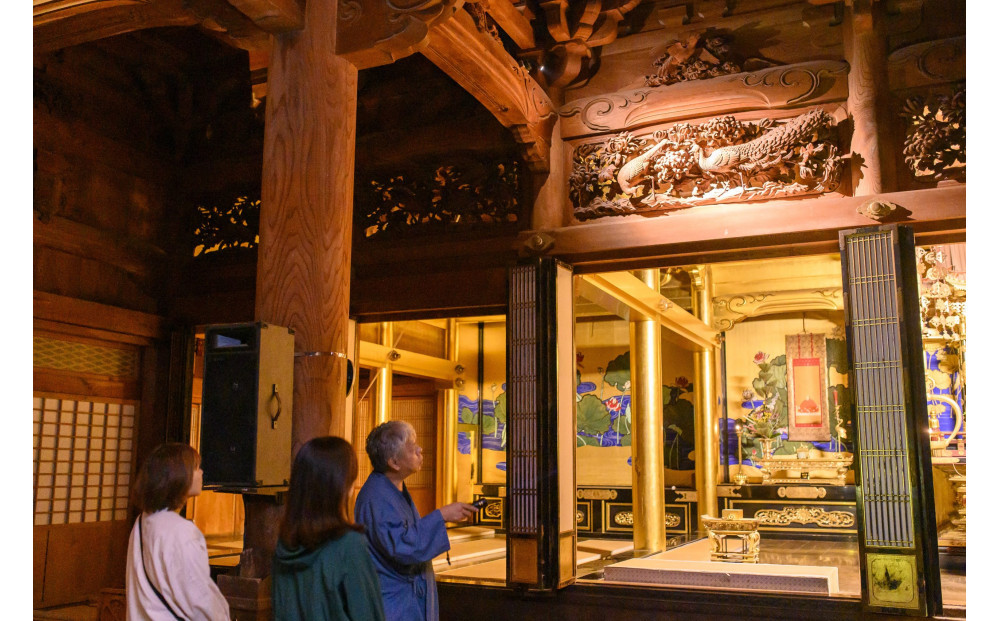 井波・瑞泉寺ナイトミュージアム ＜体験プラン＞