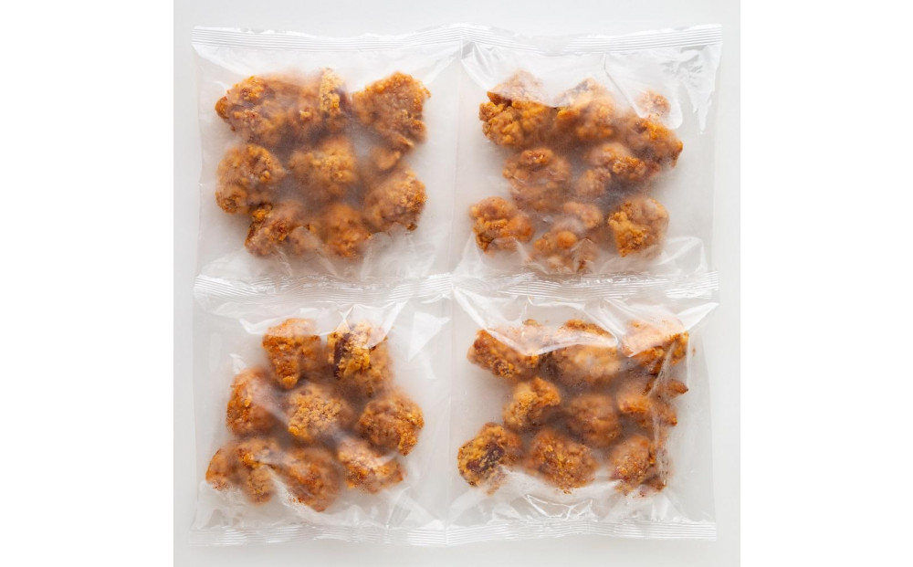 ★有名からあげ店監修★　調理済み！レンジで簡単からあげ　１．２ｋｇ（３００ｇ×4袋） 1.2kg