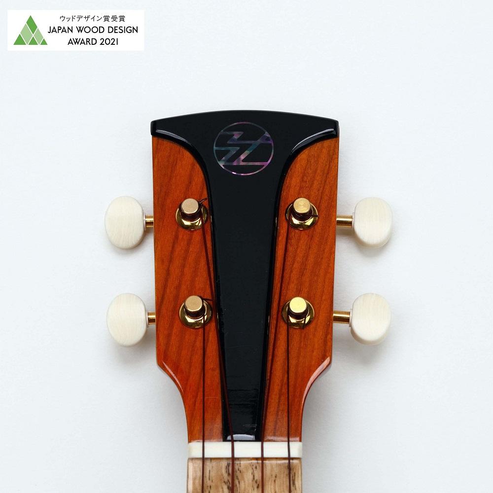 【ウクレレ】S.Tsuji クリプトメリアシリーズ　ソプラノウクレレ　《南砺の逸品》