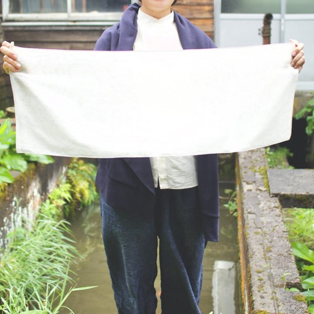 【南砺市】松井機業「城端しけ絹」美肌タオル 大判（ケース無し簡易包装）