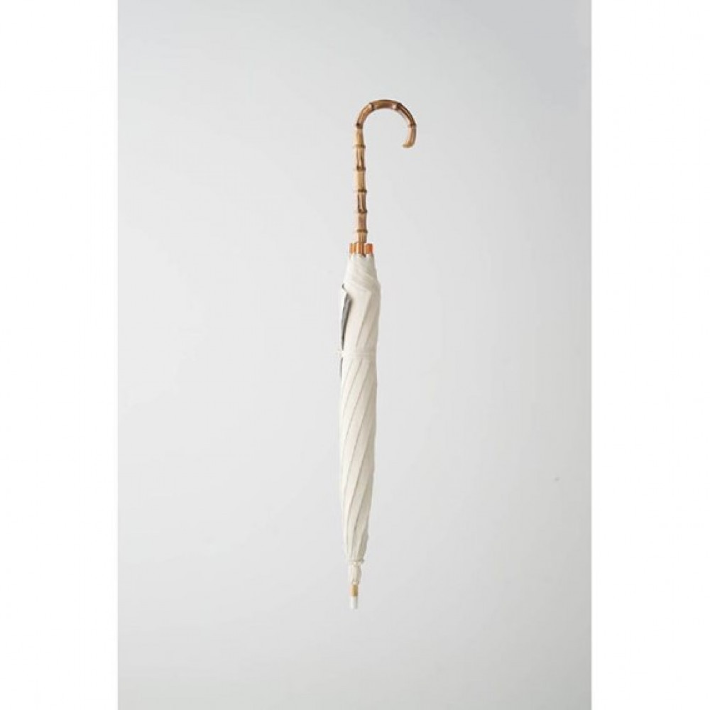 【南砺市】松井機業「城端しけ絹」しけ絹の日傘（麻炭1/9）◆受注生産 ご注文後2〜3ヶ月