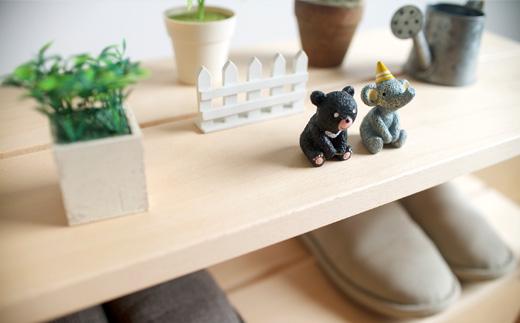 ベンチとしても活用できる天然木の玄関収納家具「ベンチシェルフ」NA 「ベンチシェルフ」