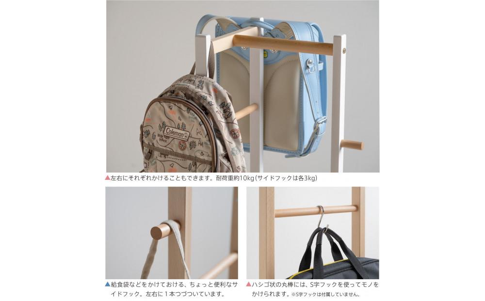 木製 「ランドセルラック【DX】ナチュラル」　　 【DX】