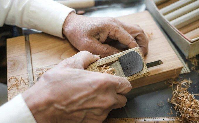 三四郎(R)彫刻刀20本セット　専用桐箱入り 20本セット