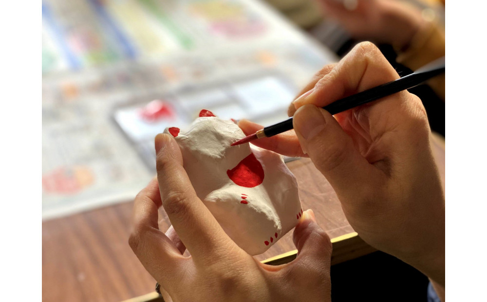 合掌造りで体験！五箇山和紙人形づくり＜体験プラン＞