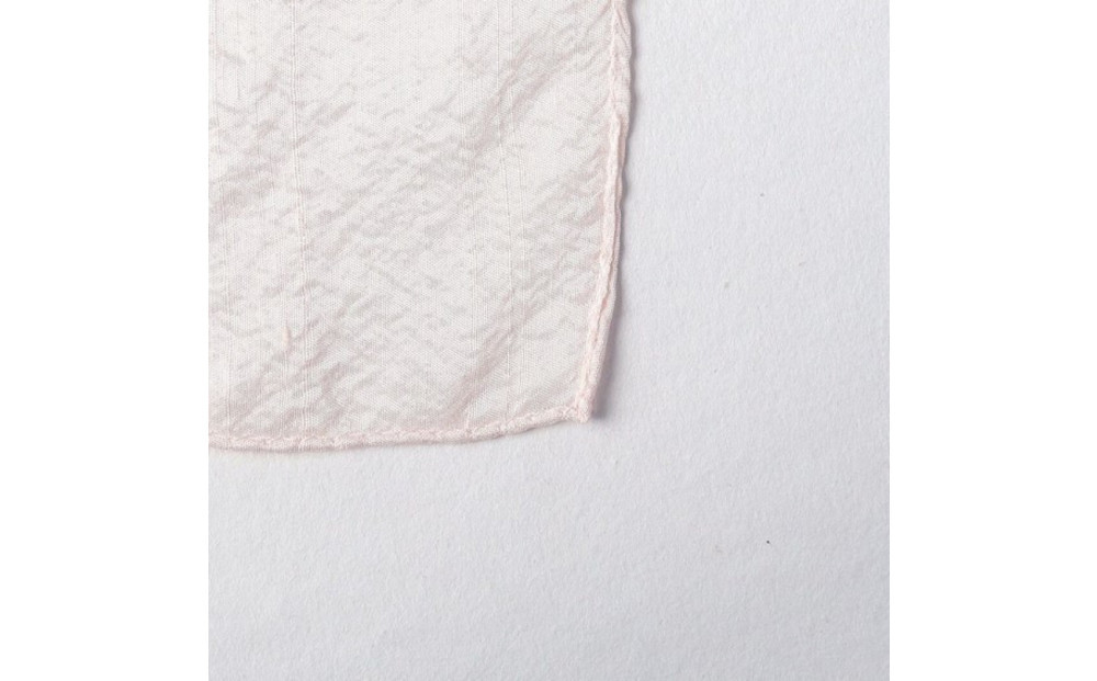 【南砺市】松井機業「城端しけ絹」美髪枕カバー　朱鷺（薄ピンク） 朱鷺（薄ピンク）