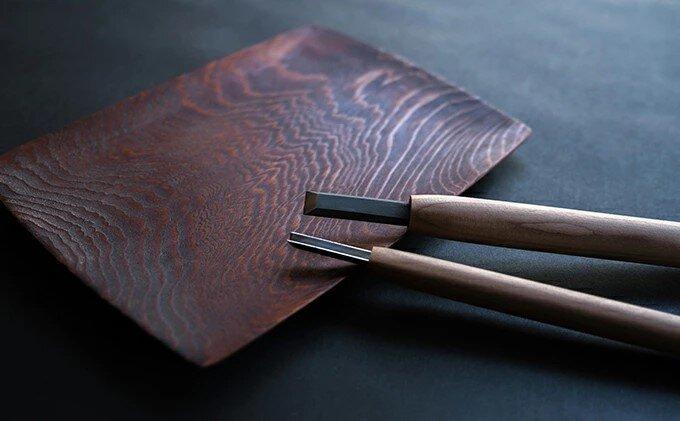 三四郎(R)彫刻刀10本セット　専用桐箱入り 10本セット