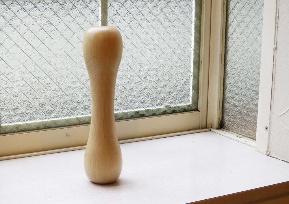 木製ダンベル「BANBEL」 メープル材×バット職人 1本