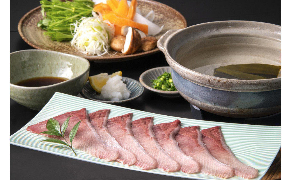 天然ぶり使用！ぶりトロしゃぶしゃぶ用スライス　220ｇ×2皿