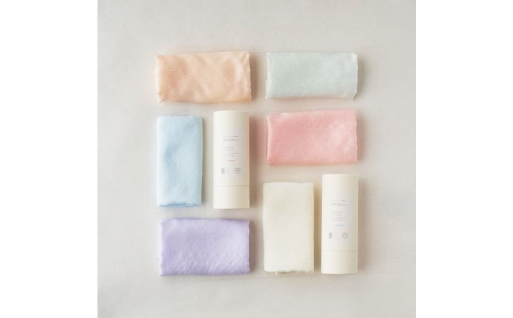 【南砺市】松井機業「城端しけ絹」美髪枕カバー　水 水色