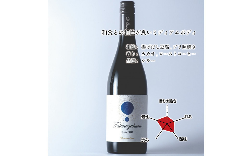 立野原 シラー2023 ワイナリー風景ポチ袋5枚セット付き