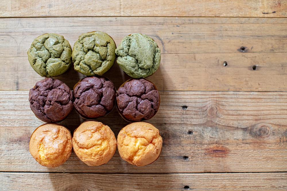 ふんわり・しっとり・もちもちした食感 「マフィン」