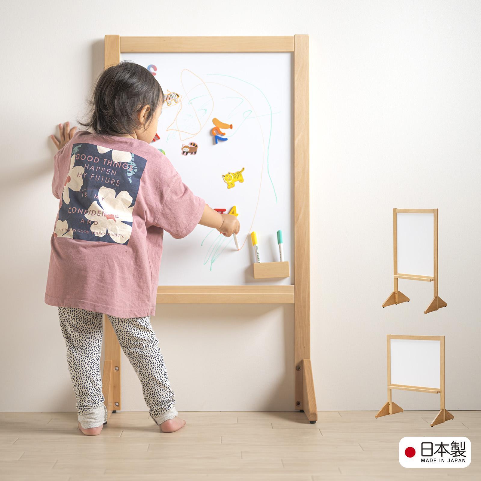 木製「きっずほわいとぼーど【Sサイズたて】」 【Sサイズたて】