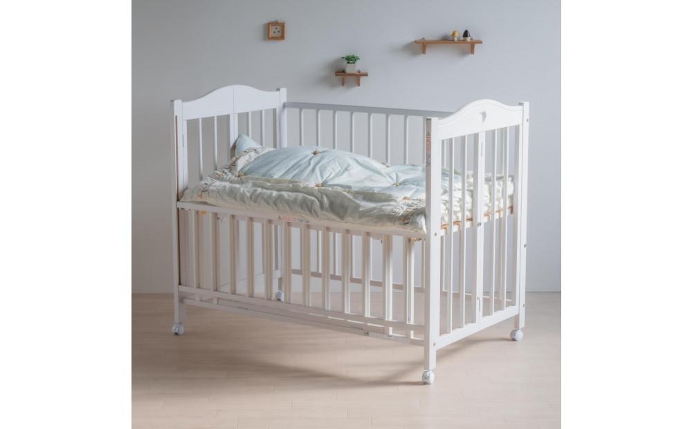 ワンタッチベビーベッド「チェリッシュ（ＷＨ）ホワイト色」　