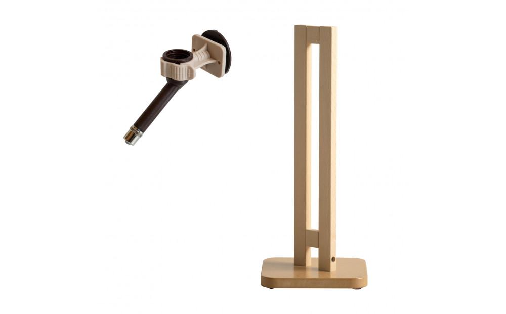 ペット用「木製ウォータースタンドＮＡ＋給水器セット」