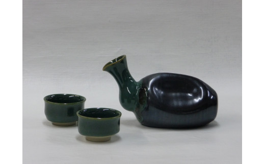 小杉焼栄一窯 鴨徳利 工芸品（陶器）　食器 グラス 徳利 とっくり 酒器