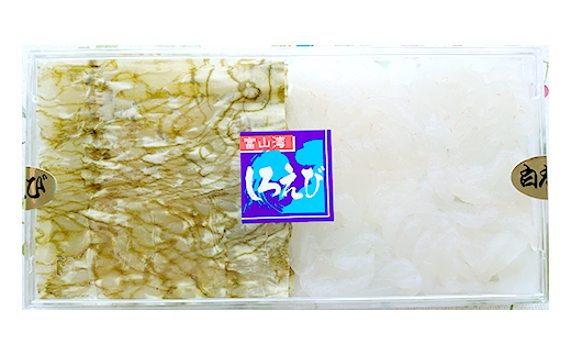 白えびミックス（刺身・昆布締め）