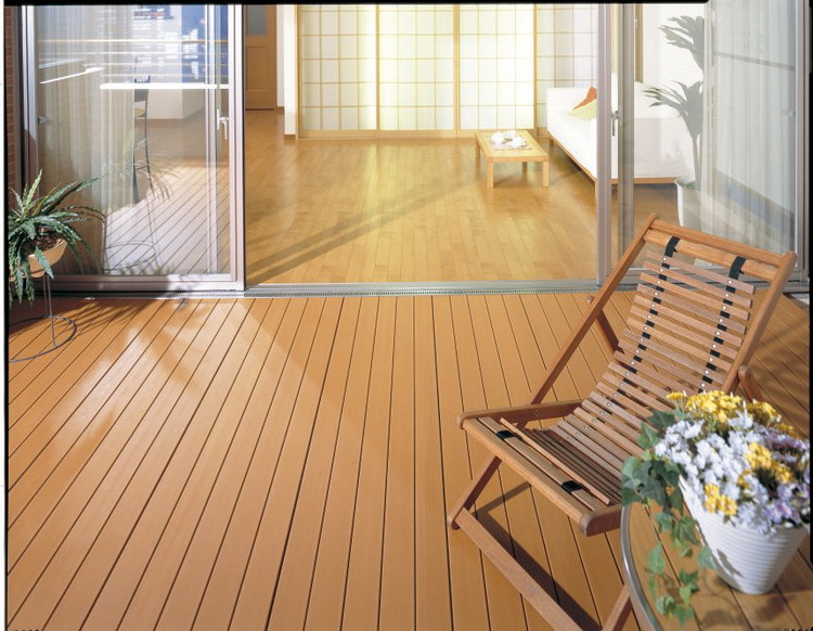 【ウッドデッキ】デッキオ90（450mm×1800mm）チェリーダーク/ベランダ バルコニー DIY アウトドア