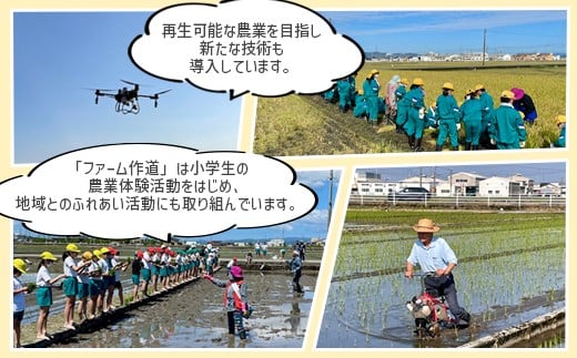 【射水市】【射水の美味しいお米】ファームつくりみちのお米 作道米R7年度産こしひかり 5kg【精米】 ※離島への配送不可