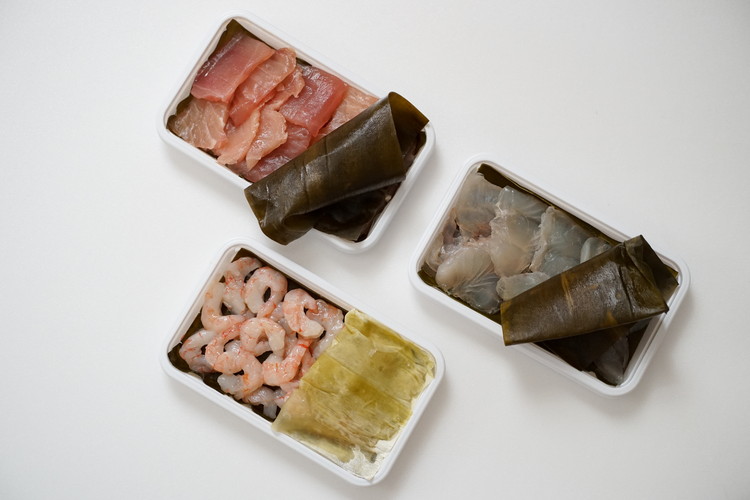 富山の食文化“昆布〆のセット”