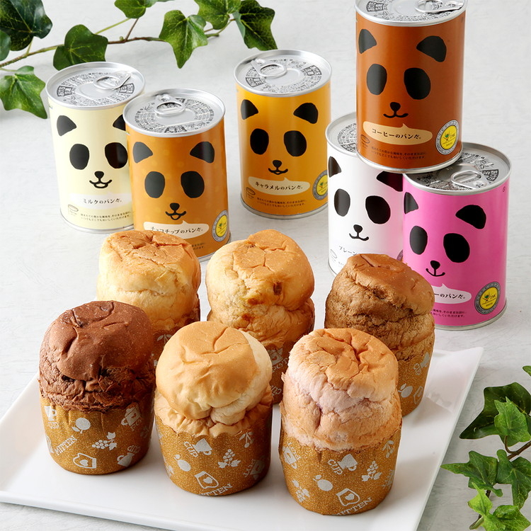 パンの缶詰　パンだ缶6缶全種バラエティセット