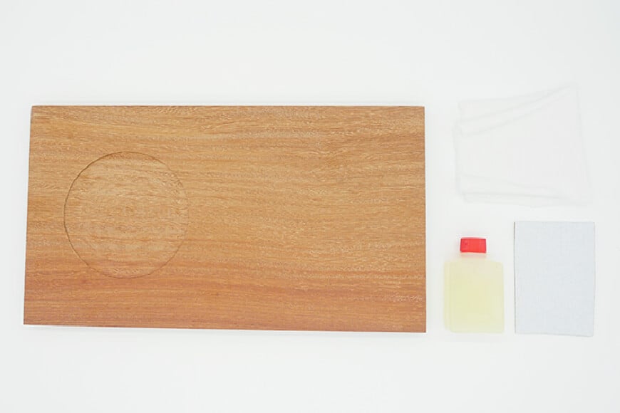 自分の手で仕上げる カフェトレイ[松田木材 富山県 舟橋村 57050134]