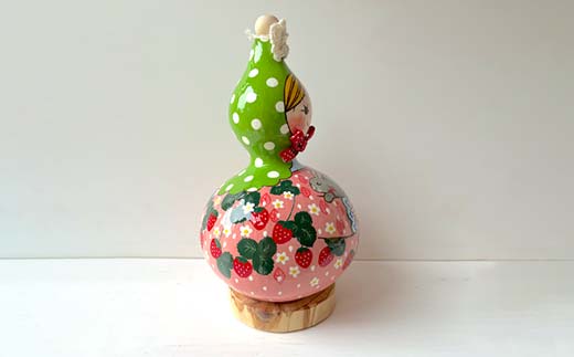 ひょうたんガール＜ひょうたんやさん はやしみほ＞ 富山県 立山町 F6T-007