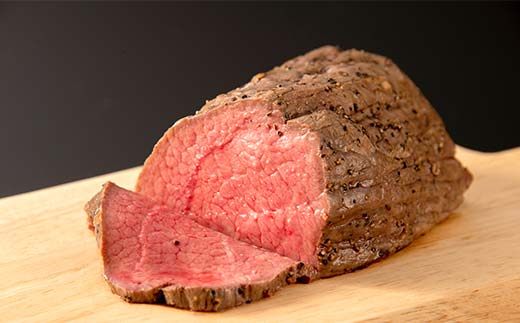 幻のもりかわ和牛 ローストビーフ 500g（特製たれ付き） 森川牧場黒毛 和牛 牛肉 冷凍 美味しい 希少 富山県 立山町 F6T-097