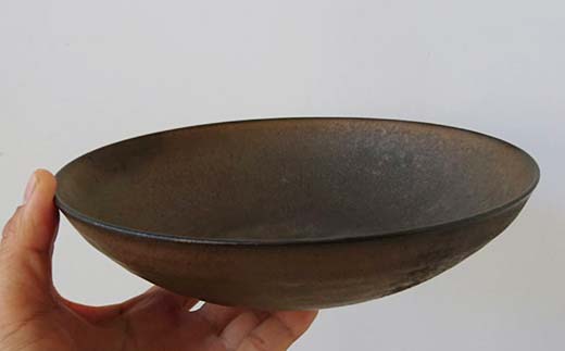 使うほどに趣きが増す ラスター釉 鉢 1点 potter 佐藤みどり 富山県 立山町 F6T-107