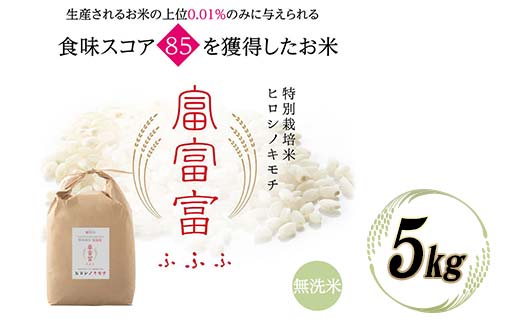 《先行予約》富山県ブランド米 富富富 無洗米 5kg ふふふ ブランド米 国産 米 お米 日本米 ギフト 贈り物 備蓄 防災 食品 陽咲玲 はるざれ F6T-900