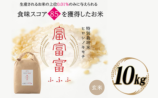 《先行予約》富山県ブランド米 富富富 玄米 10kg ふふふ ブランド米 国産 米 お米 日本米 ギフト 贈り物 備蓄 防災 食品 陽咲玲 はるざれ F6T-904