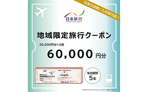 富山県立山町 日本旅行 地域限定旅行クーポン60,000円分 旅 旅行 観光 レジャー チケット クーポン 立山観光 F6T-756