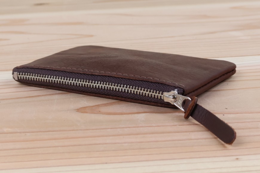 ポーチ ブラウン [アトリエSASSA 富山県 朝日町 34310047]