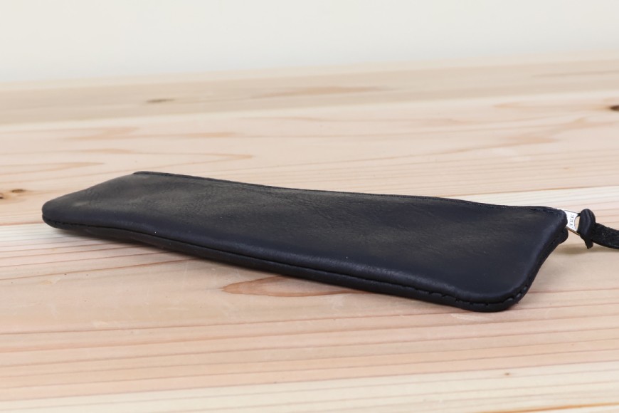 ペンケース ブラック [アトリエSASSA 富山県 朝日町 34310059]