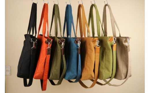 トートバッグ　L ブラック [アトリエSASSA 富山県 朝日町 34310415] キャンバス 帆布 バッグ 鞄 カバン ビジネス カジュアル お稽古バッグ