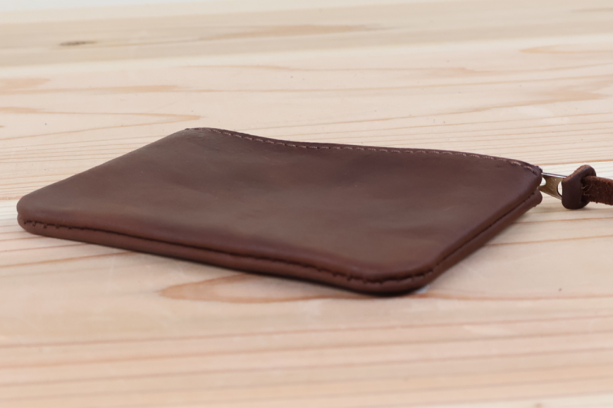 ポーチ ブラウン [アトリエSASSA 富山県 朝日町 34310047]