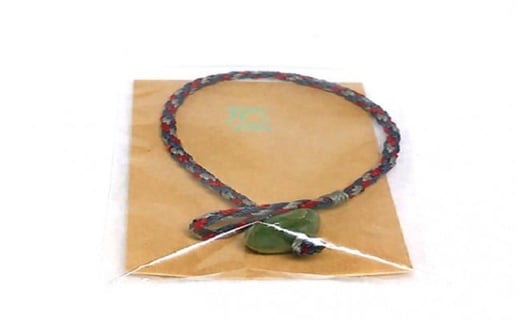 自然石の組紐ブレスレット / Jinen / 富山県 朝日町 [34310037]