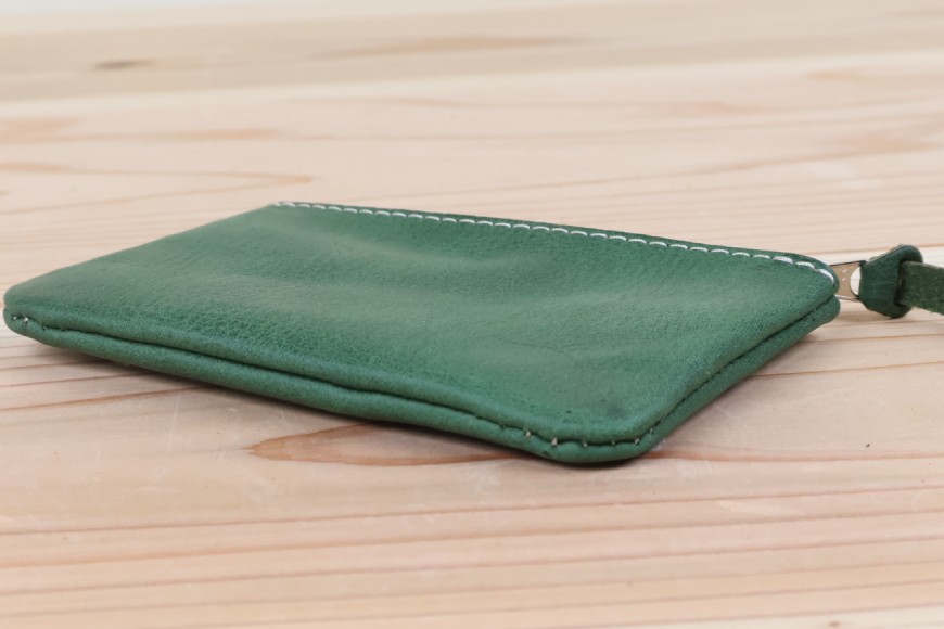 ポーチ グリーン [アトリエSASSA 富山県 朝日町 34310041]